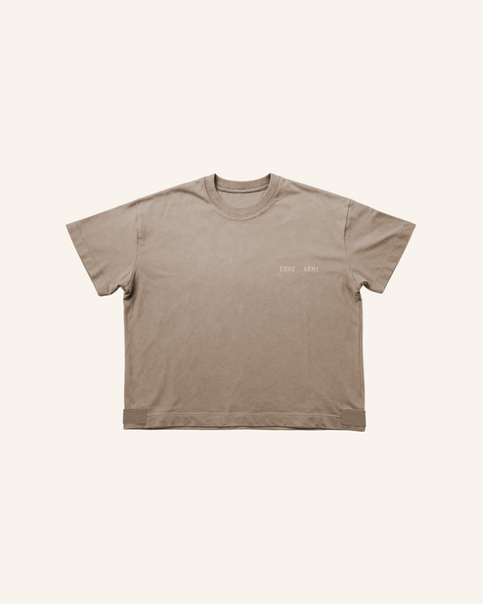 UNF - BOXY TEE - SAND
