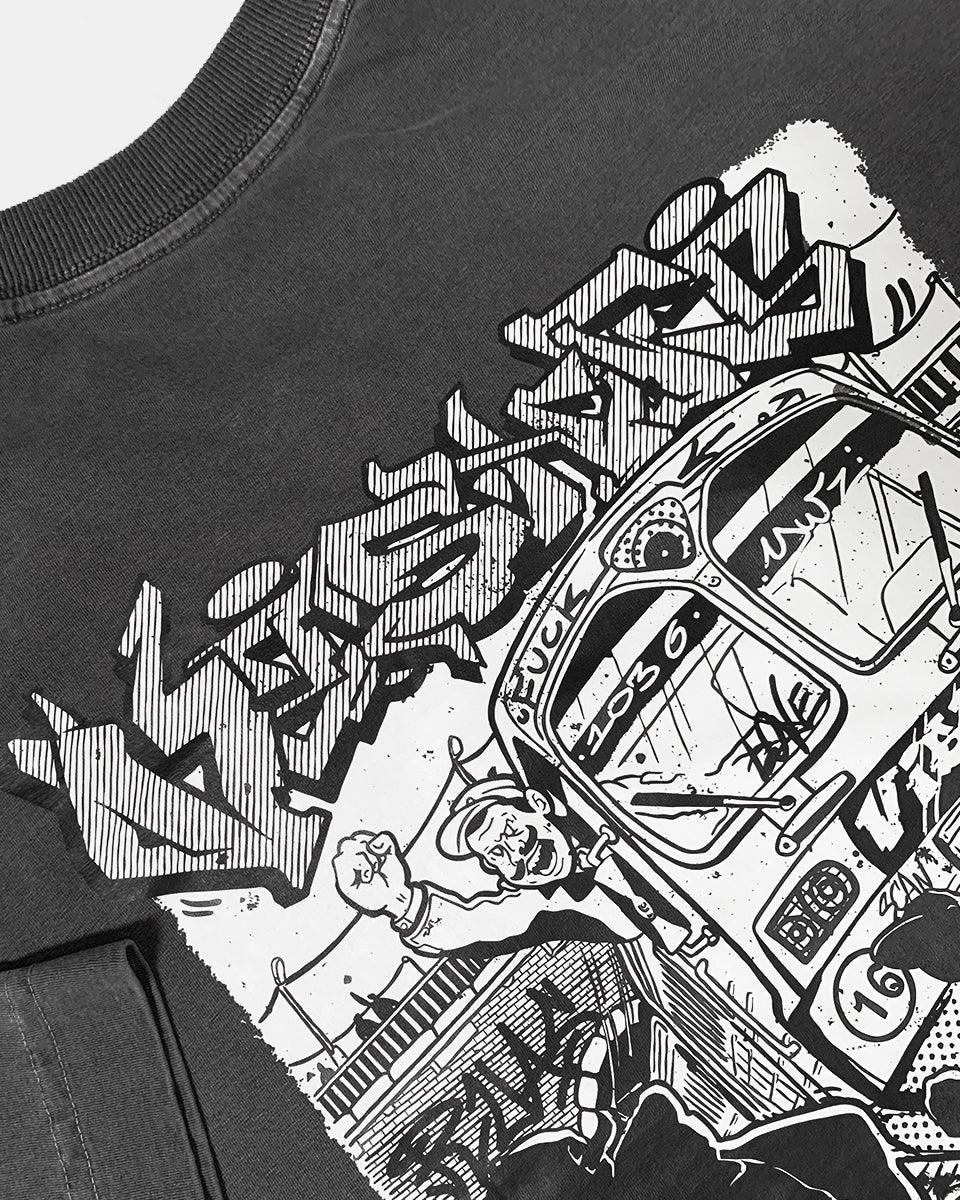 Camiseta Train Chumbo