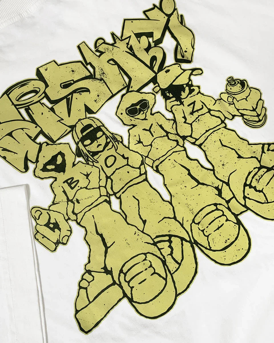 Camiseta VishBoyz Off White