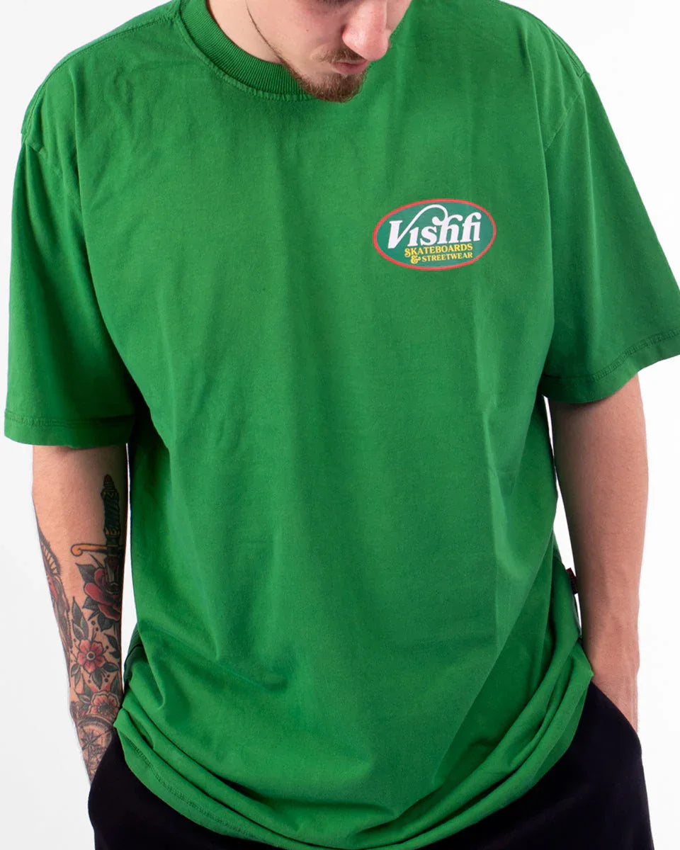 Camiseta Vish Retro Verde