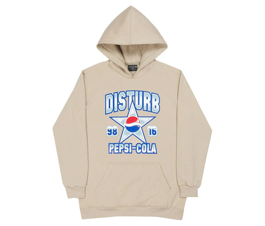 Cola Star Hoodie in Beige