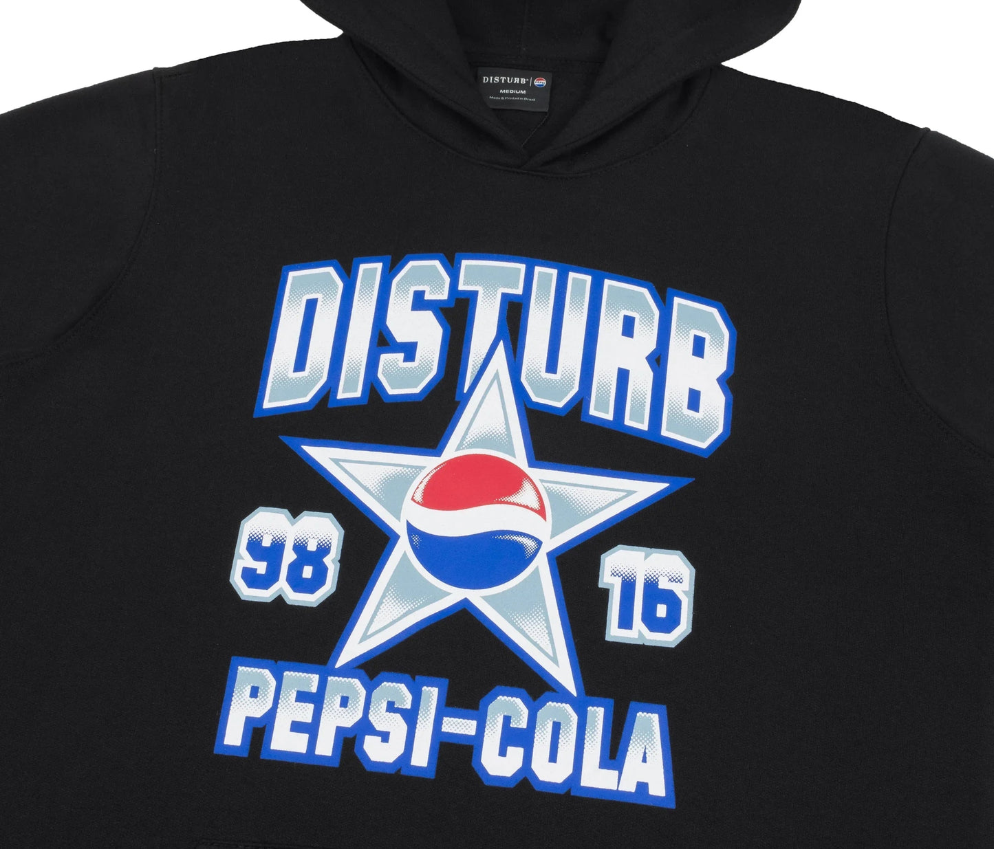 Cola Star Hoodie in Black