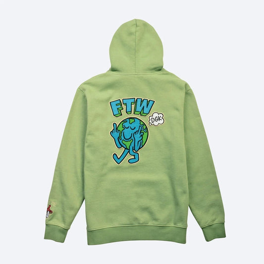 Chaos Embroidered Hooded Fleece