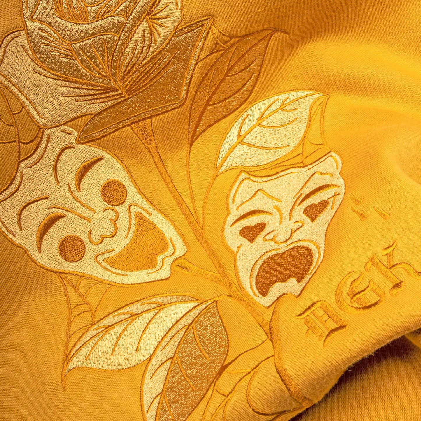 Laugh Now Embroidered Hooded Fleece