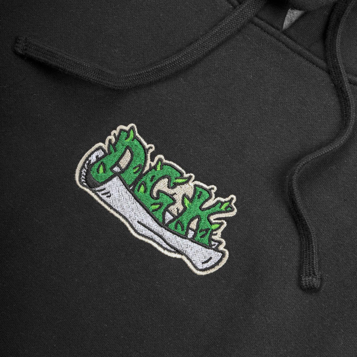 Chaos Embroidered Hooded Fleece