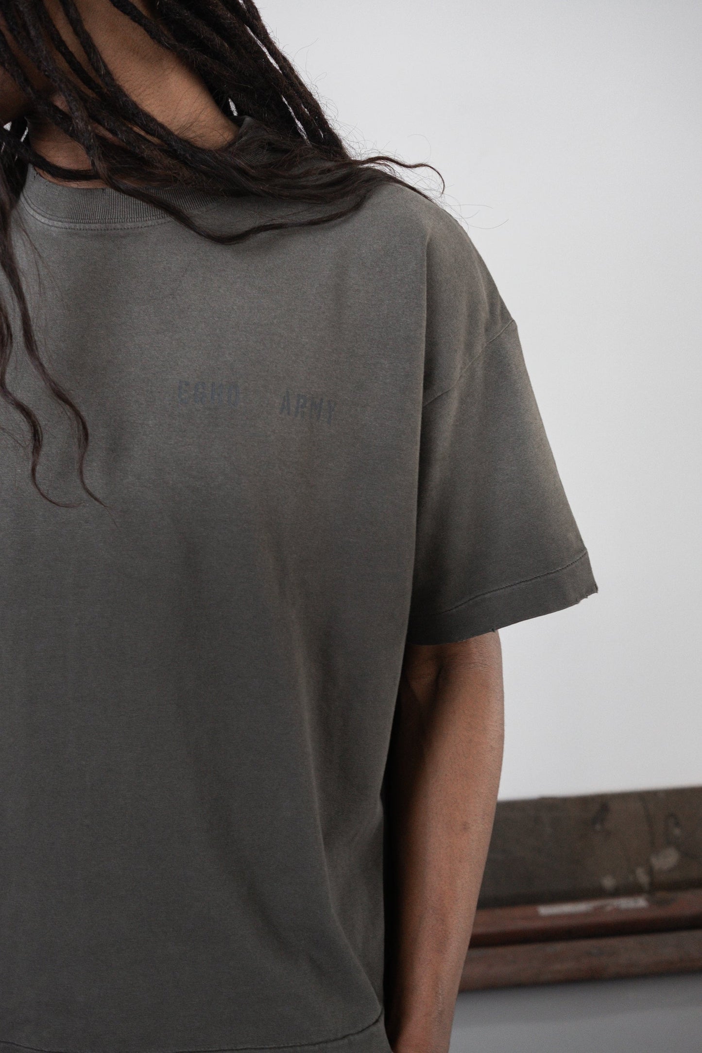 UNF - BOXY TEE - BELUGA