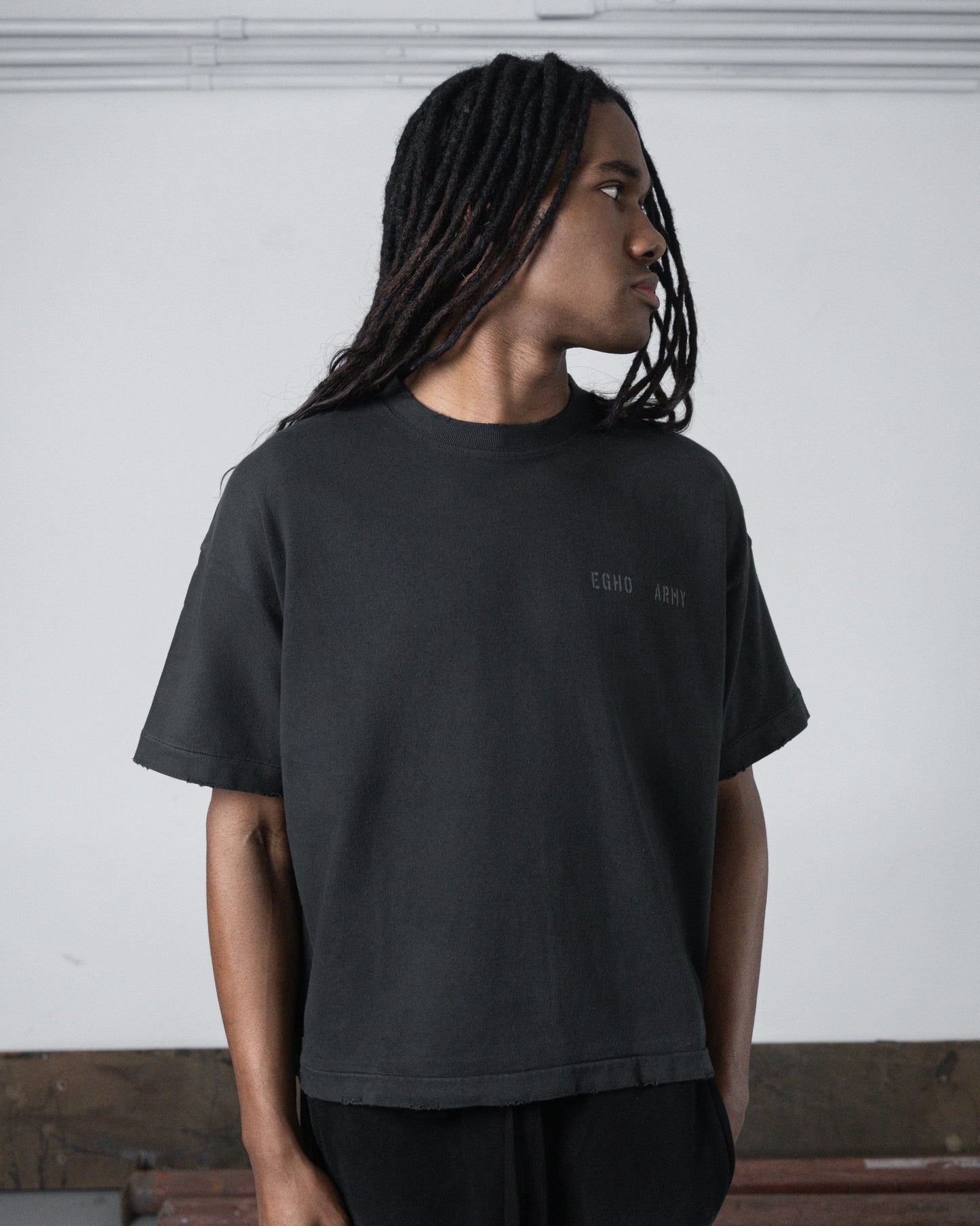UNF - BOXY TEE - CARBON