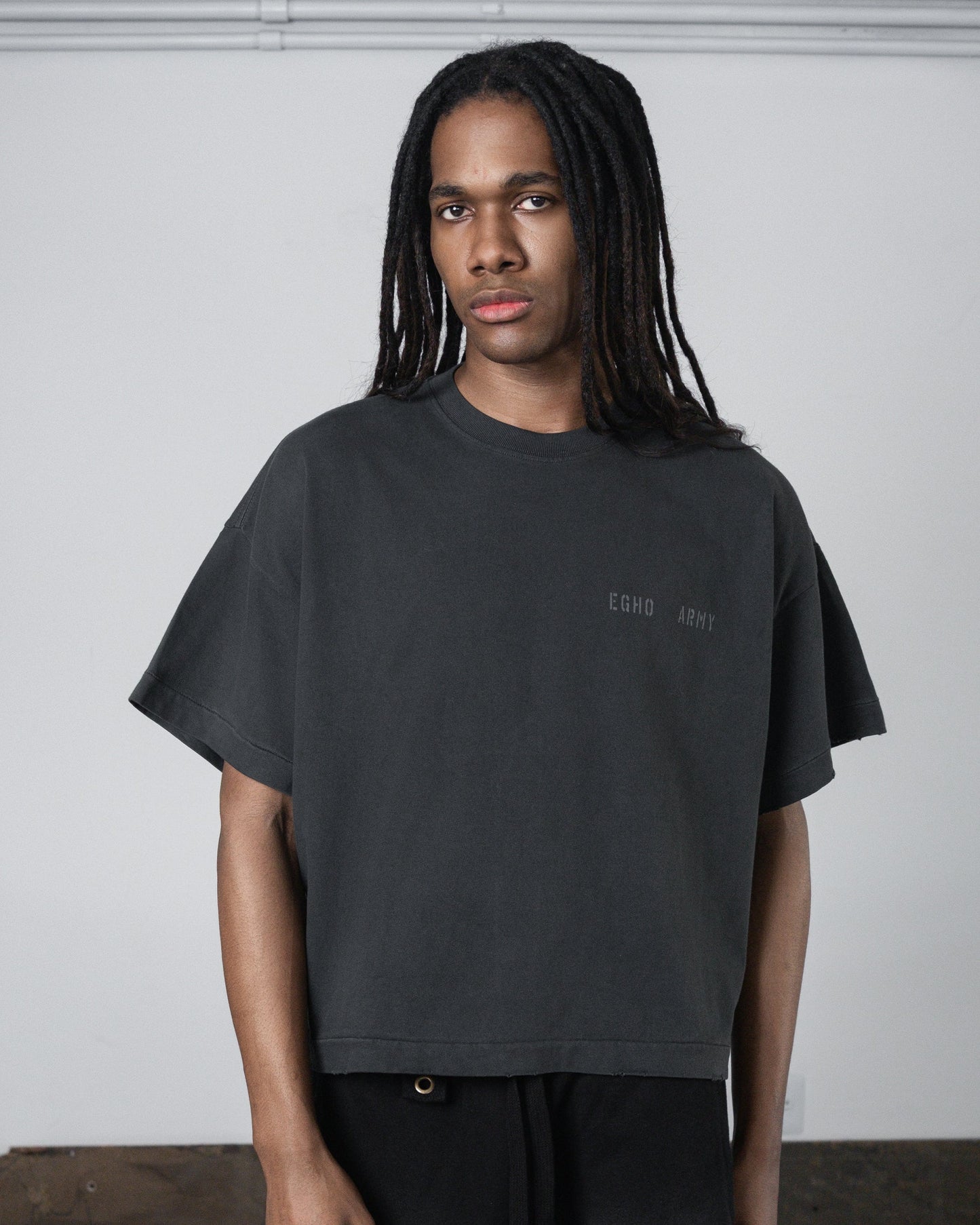 UNF - OVERBOXY TEE - CARBON