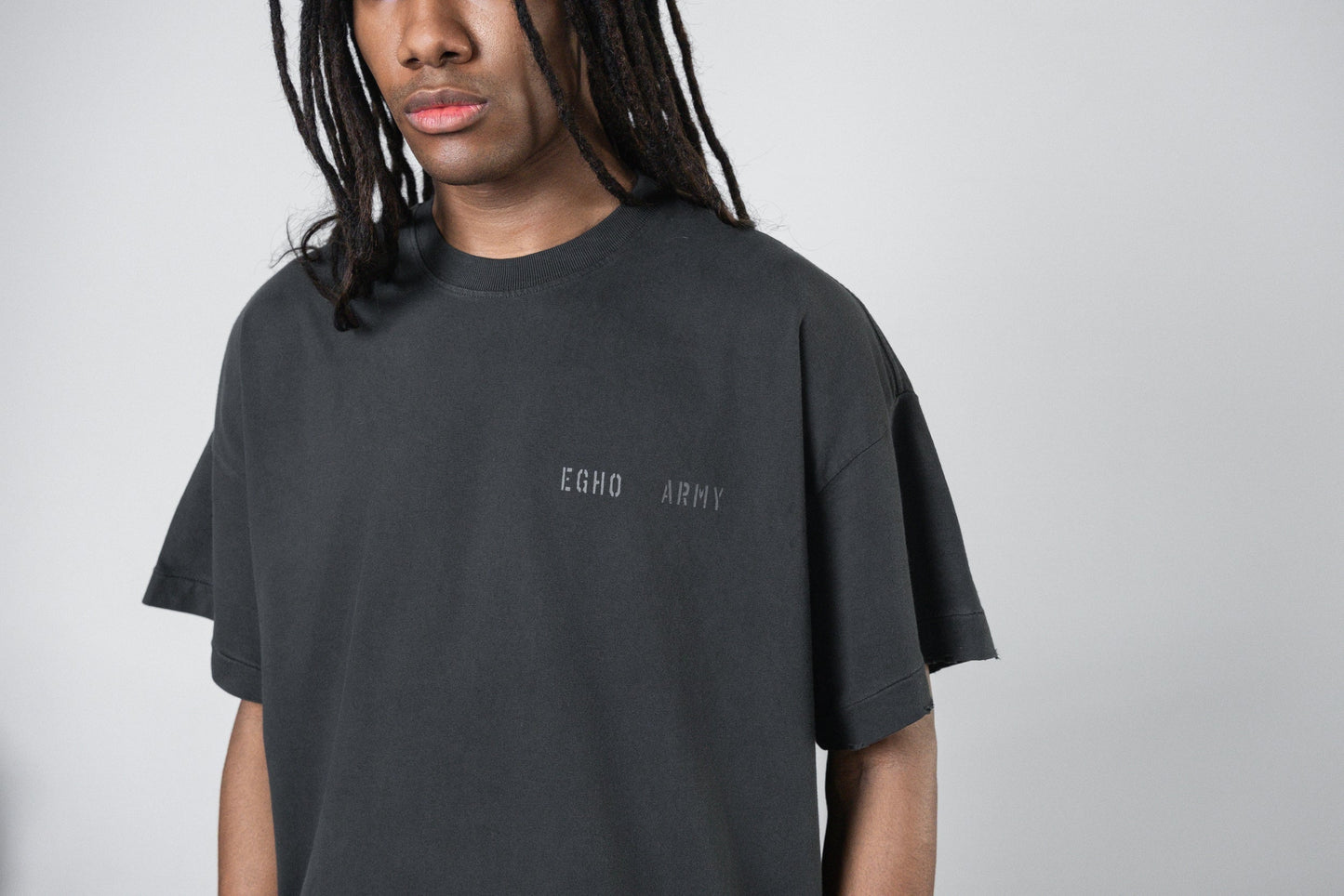 UNF - OVERBOXY TEE - CARBON