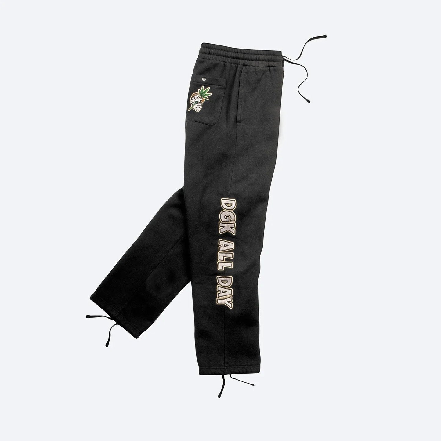 Chaos Embroidered Fleece Pant