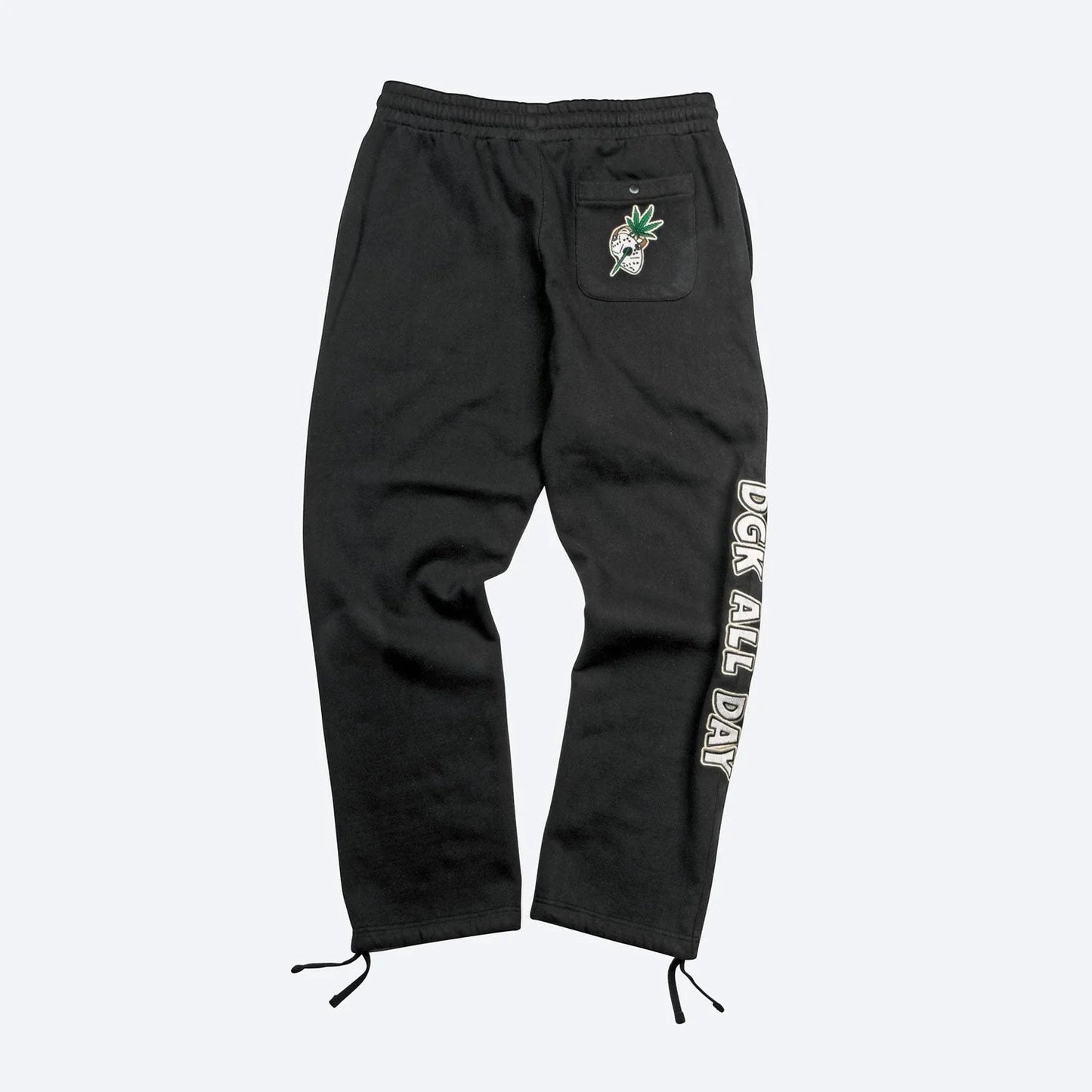 Chaos Embroidered Fleece Pant