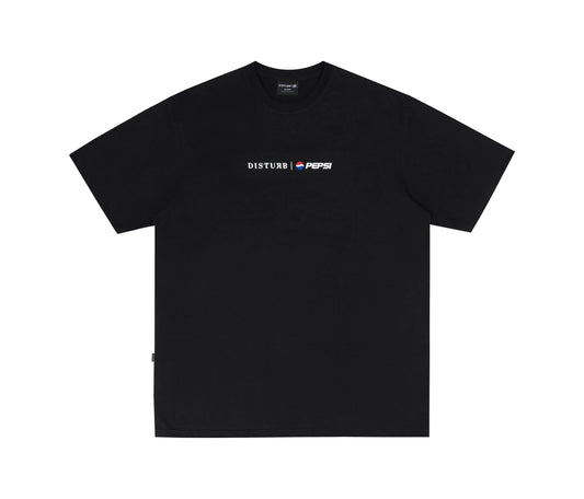 Disturb x Pepsi Tee in Black