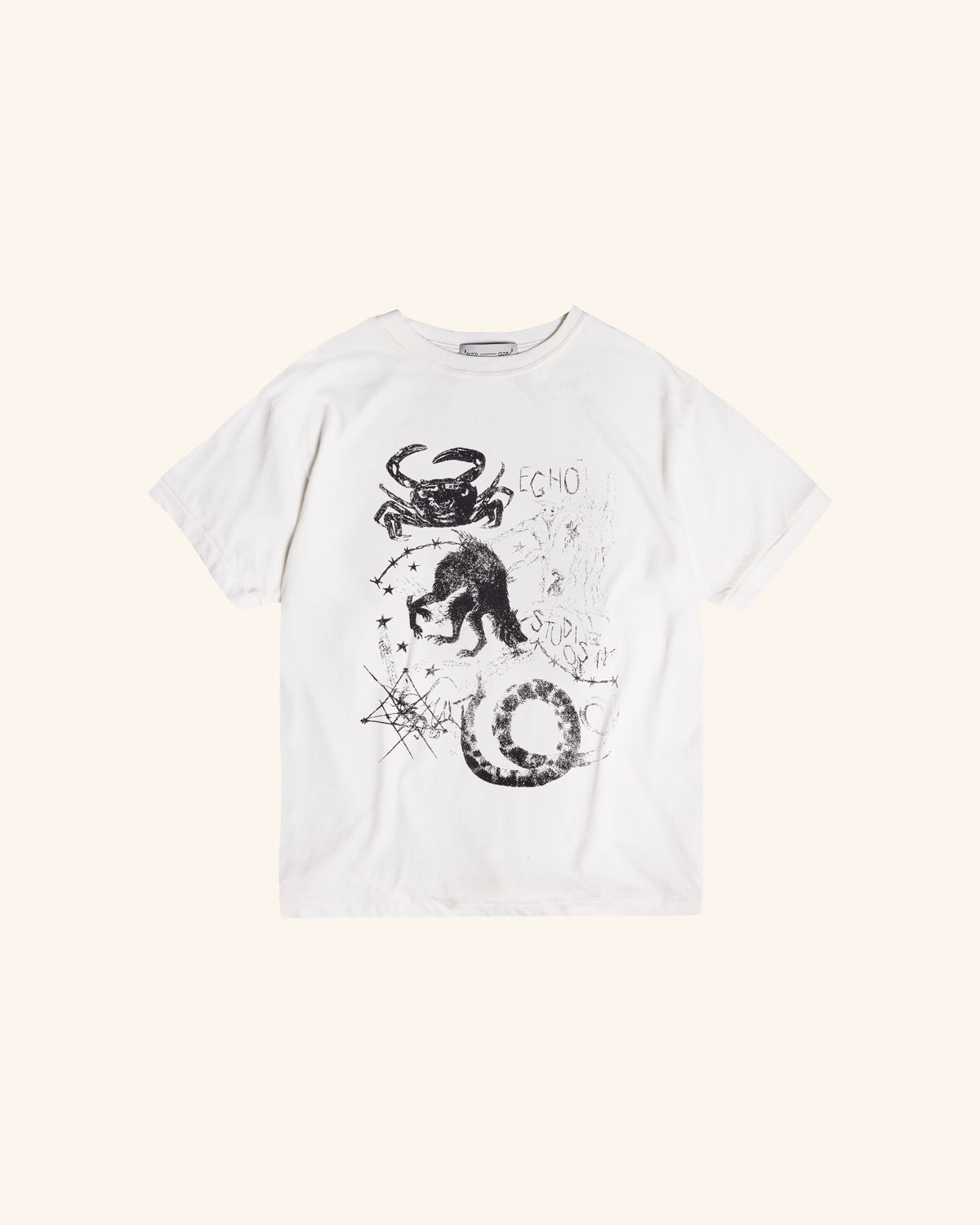 GNOSIS REGULAR GAZE TEE - OW