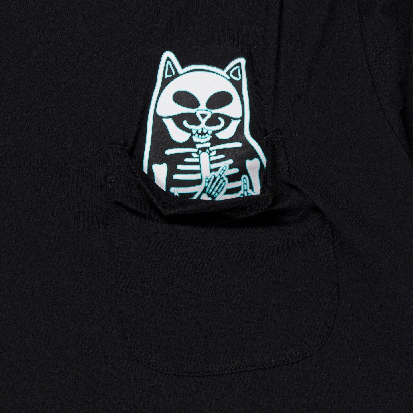 Lord Skelly Pocket Tee (Black) - Camiseta