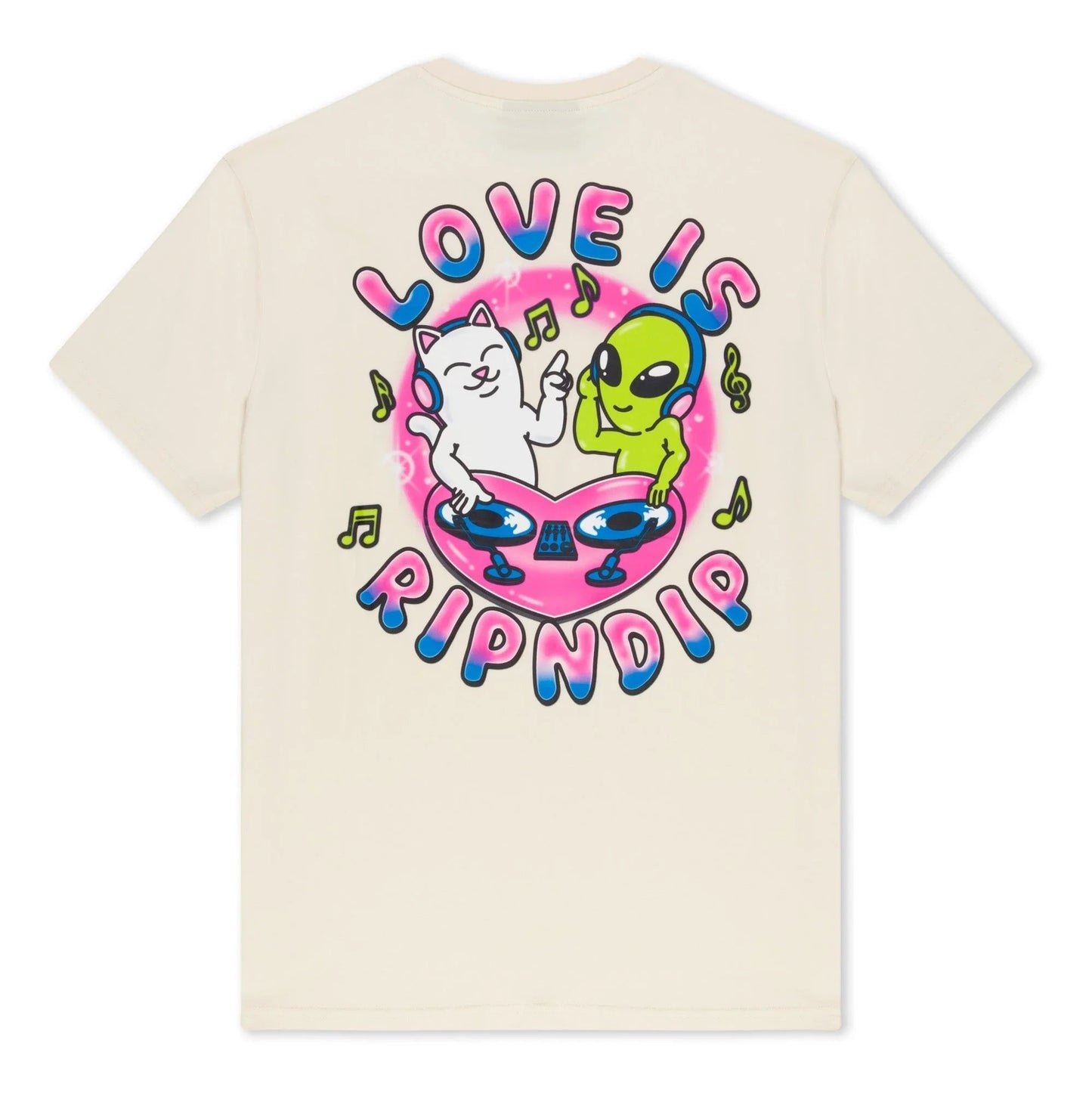 Love Is Ripndip Tee (Natural) - Camiseta