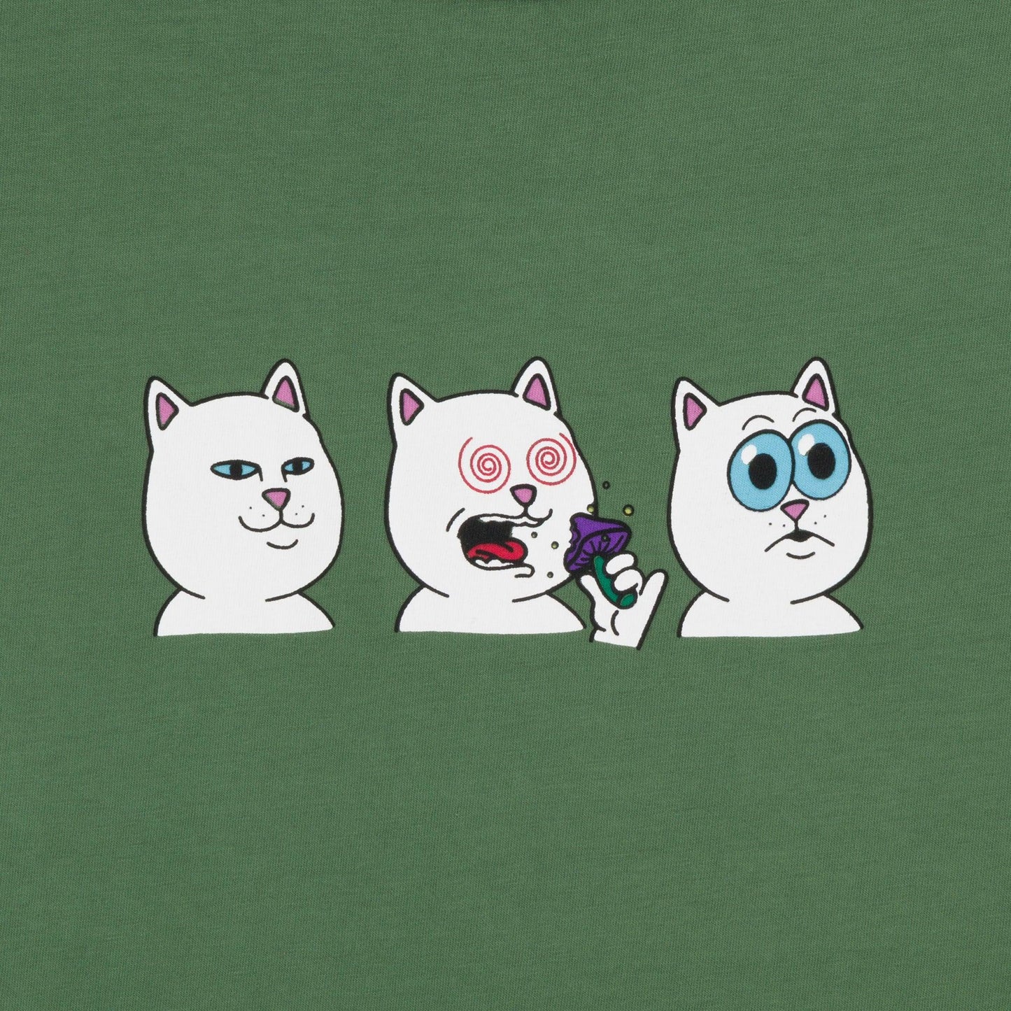 Shroom Diet Tee (Olive) - Camiseta