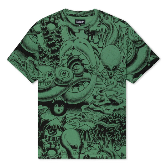 Dark Twisted Fantasy Tee (Olive/Black) - Camiseta