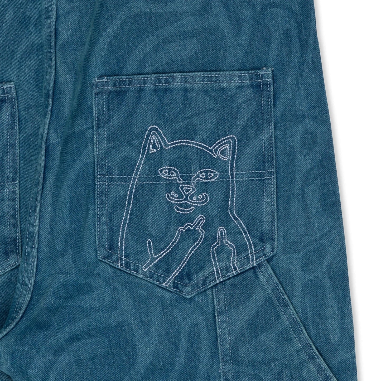 Macacão Wilshire Denim Overalls (Medium Wash)