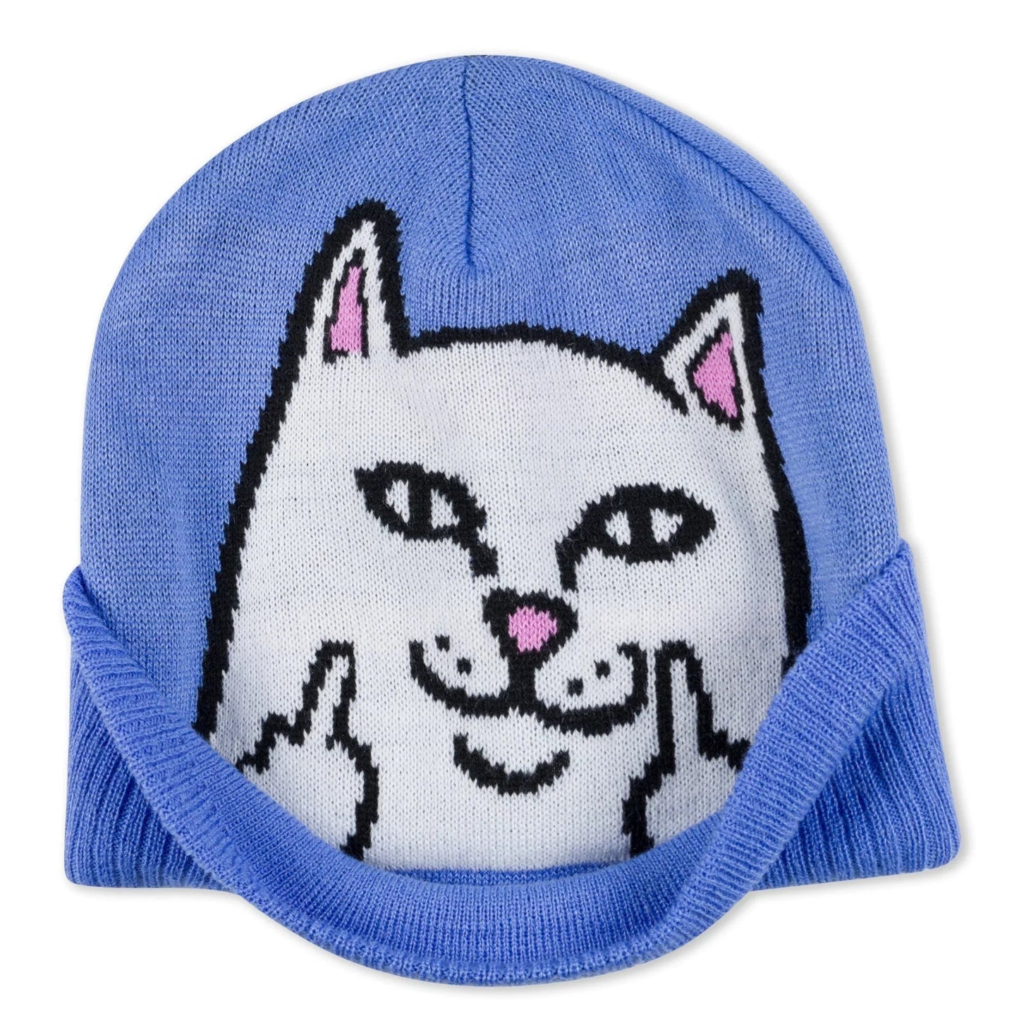 Peeking Nermal Beanie (Cornflower)