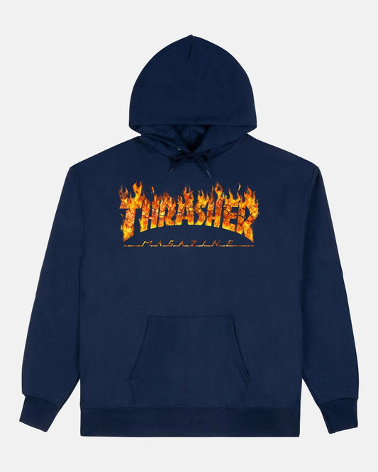 INFERNO - HOODIE - NAVY BLUE