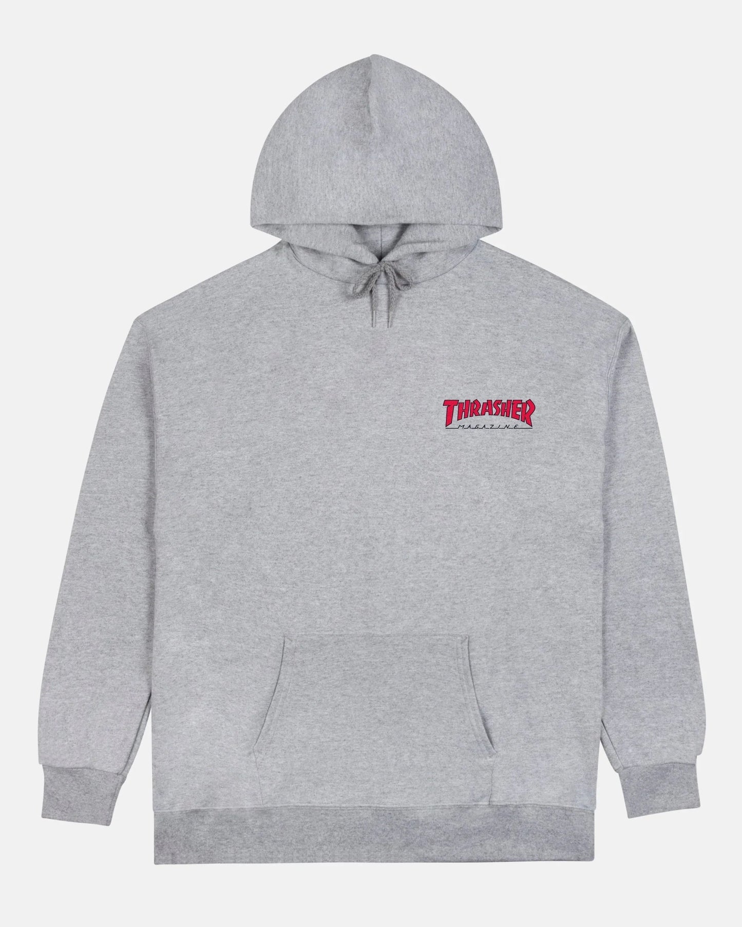 LITTLE OUTLINE - HOODIE - GREY