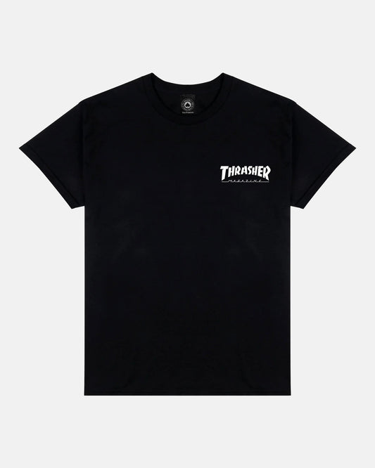 LITTLE THRASHER - T-SHIRT - BLACK