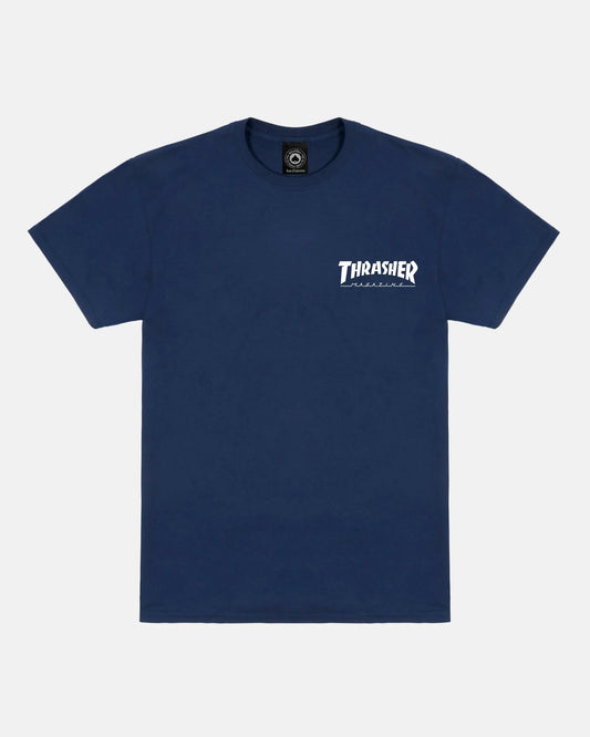 LITTLE THRASHER - T-SHIRT - NAVY BLUE