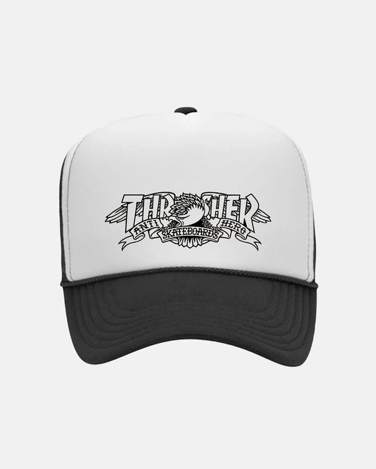MAG BANNER - TRUCKER - BLACK/BLACK/WHITE