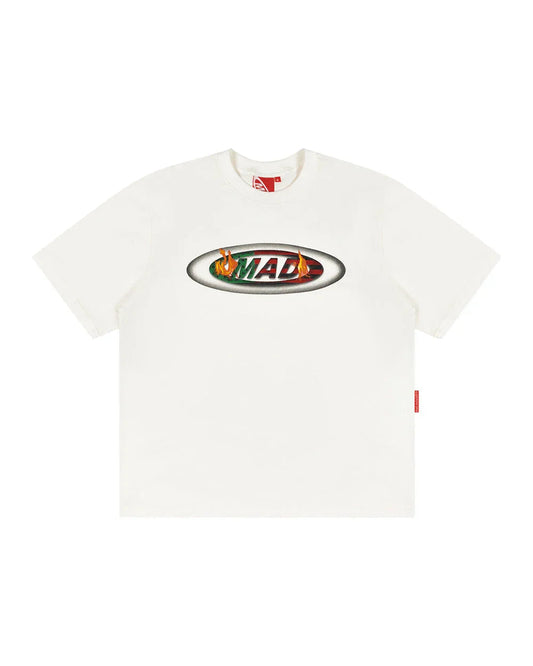 CAMISETA MAD LOGO 125 OFF WHITE