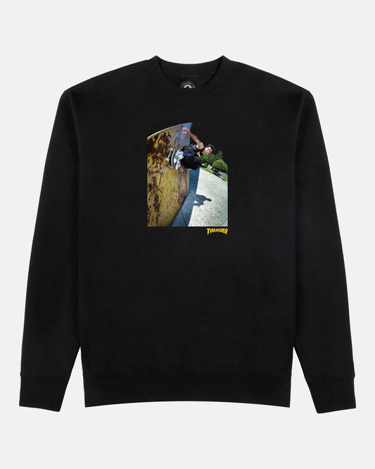 MIC-E WALLRIDE - CREWNECK - BLACK