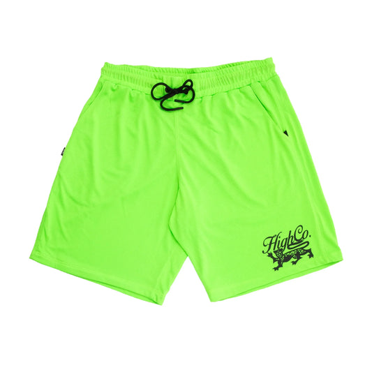 Mesh Shorts High X Survival Lemon