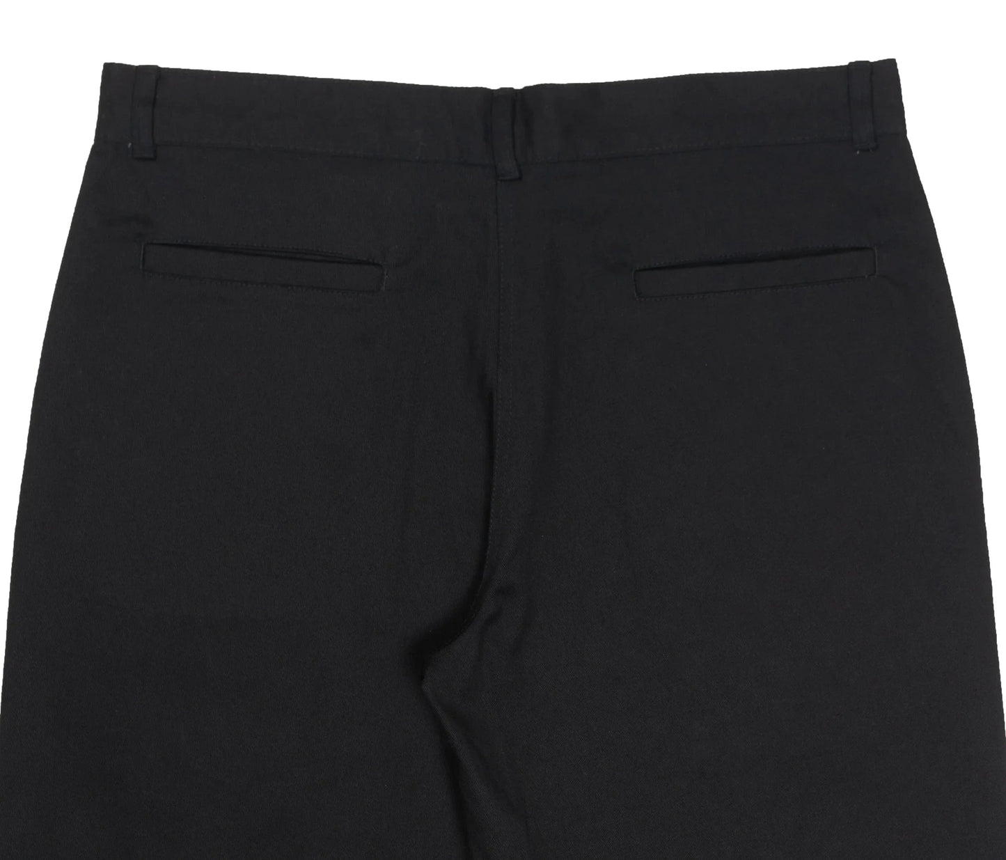 Minimal Twill Pants in Black