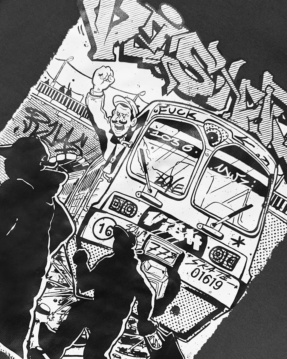 Moletom Train Chumbo