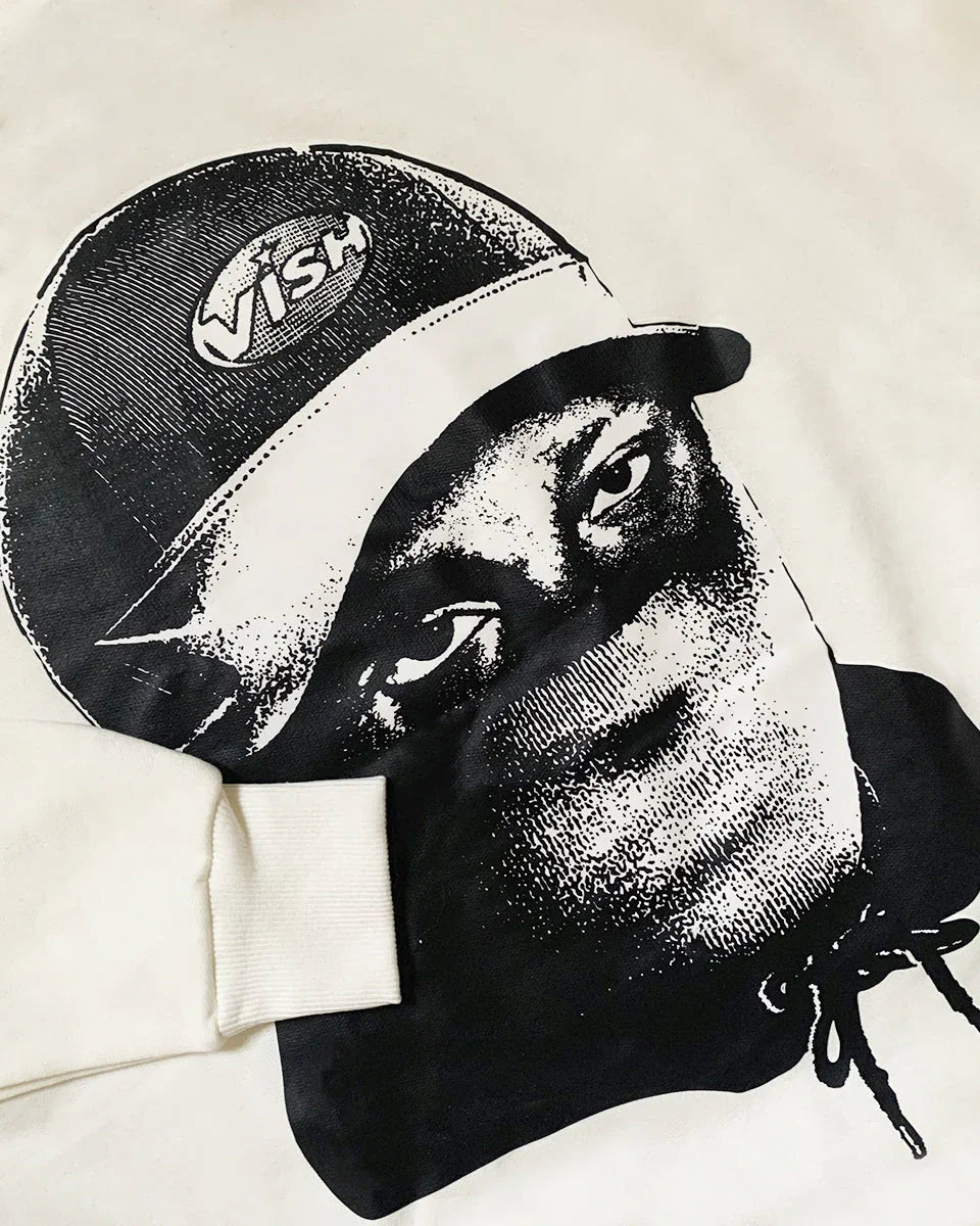 Moletom Balaclava Off White