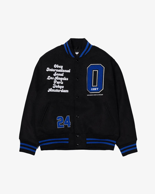 PARIS INTERNATIONAL VARSITY JACKET