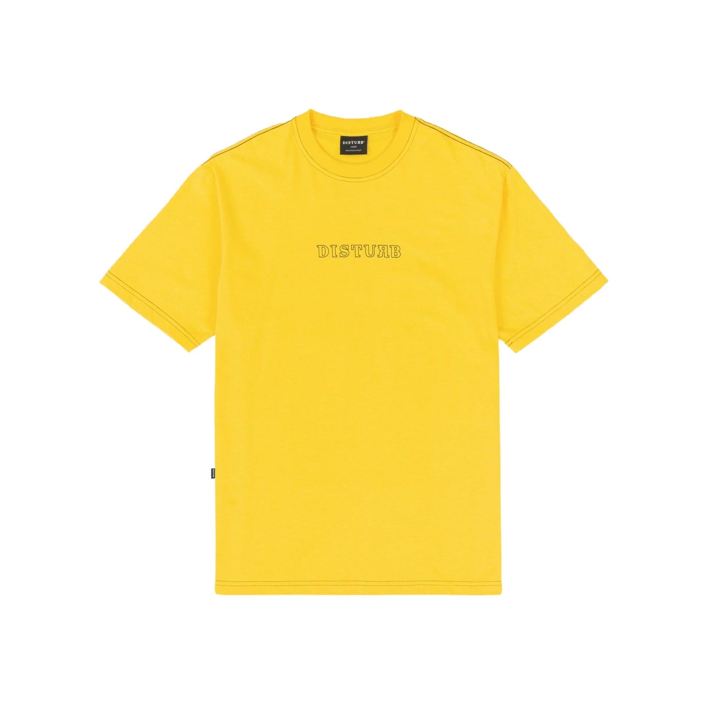 Outline Logo T-Shirt In Yellow