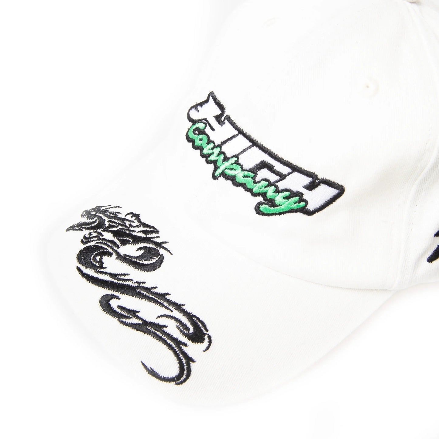 Polo Hat Dragon White