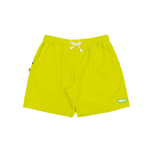 Swim Shorts Logo Lime