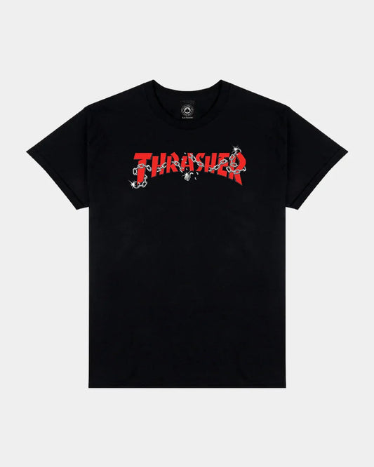 CHAINS BY DANIEL SHEPARD - T-SHIRT - BLACK