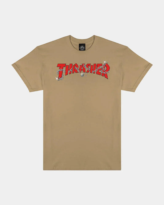 CHAINS BY DANIEL SHEPARD - T-SHIRT - TAN