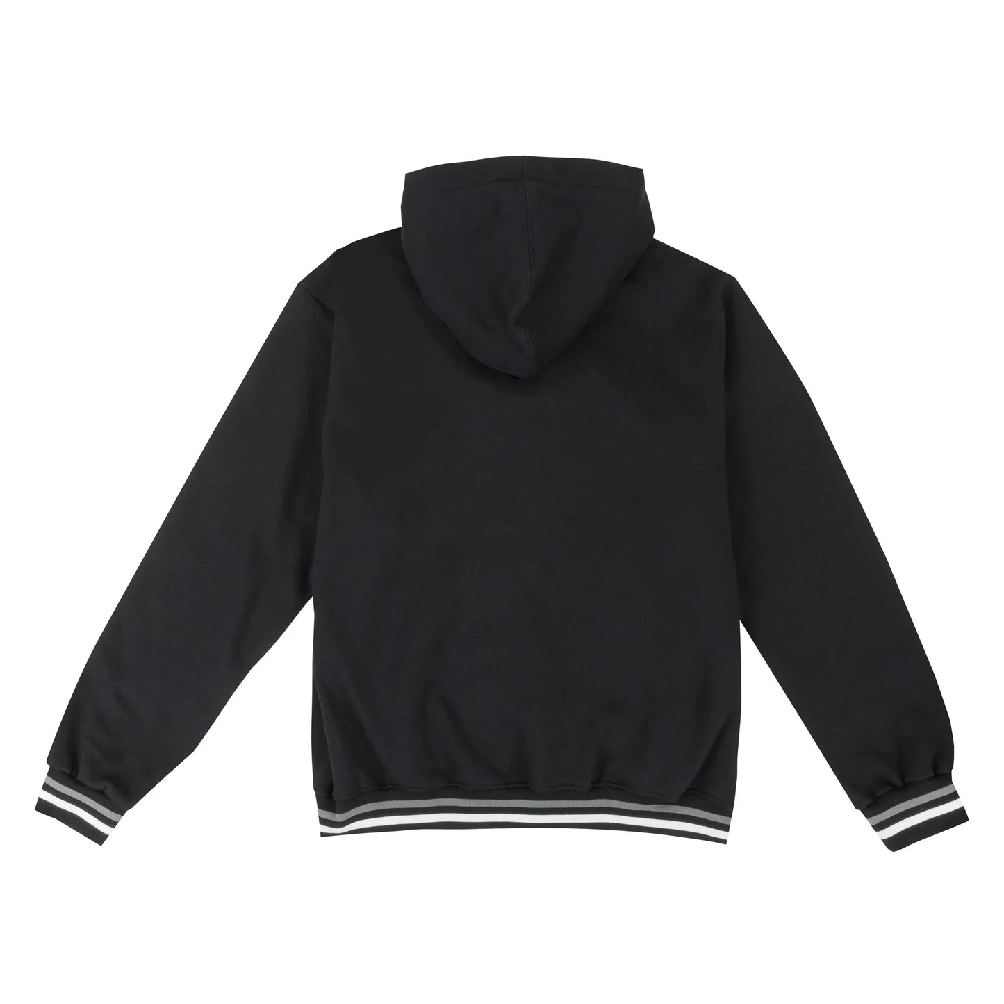 Zipped Hoodie Black