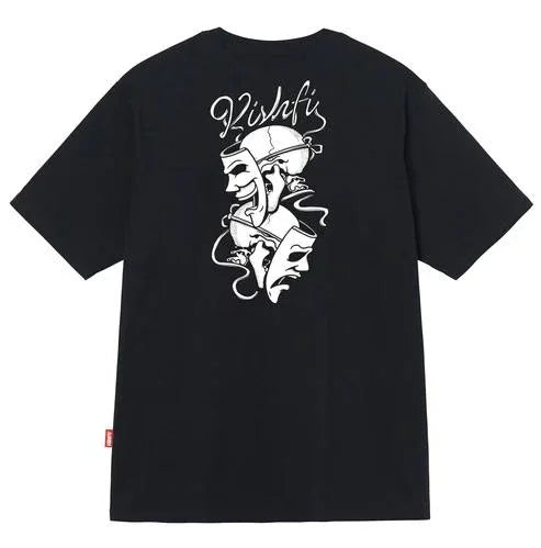 CAMISETA LAUGH NOW CRY LATER PRETA