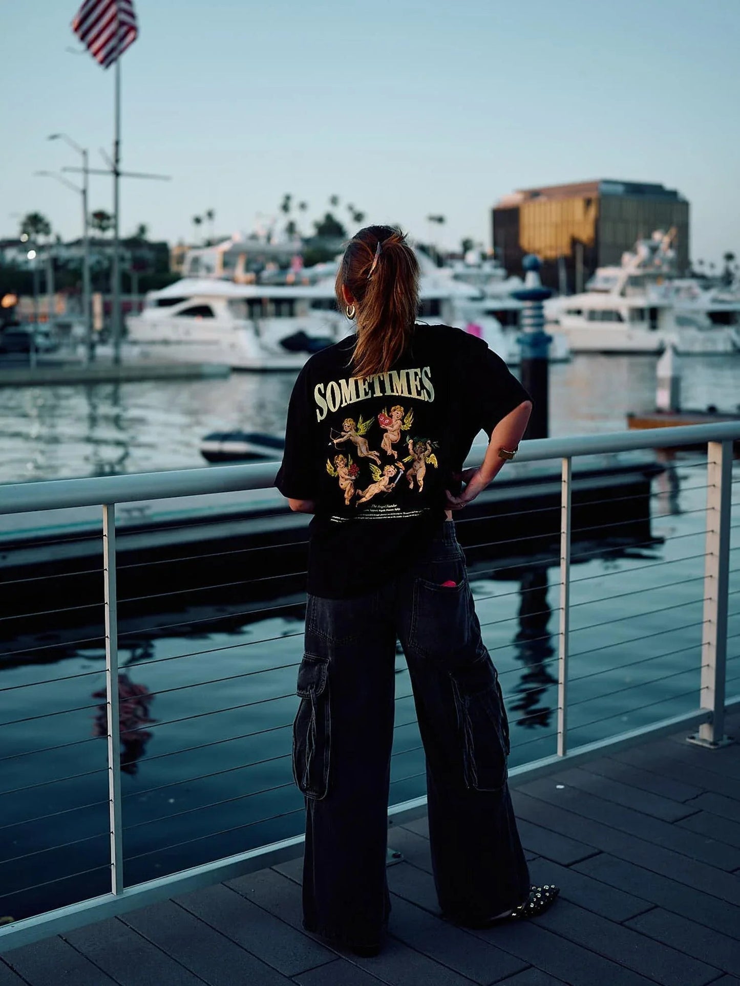 Camiseta Boxy Angel Number