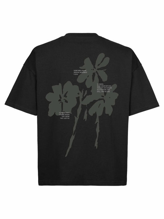 Camiseta Boxy Flowers