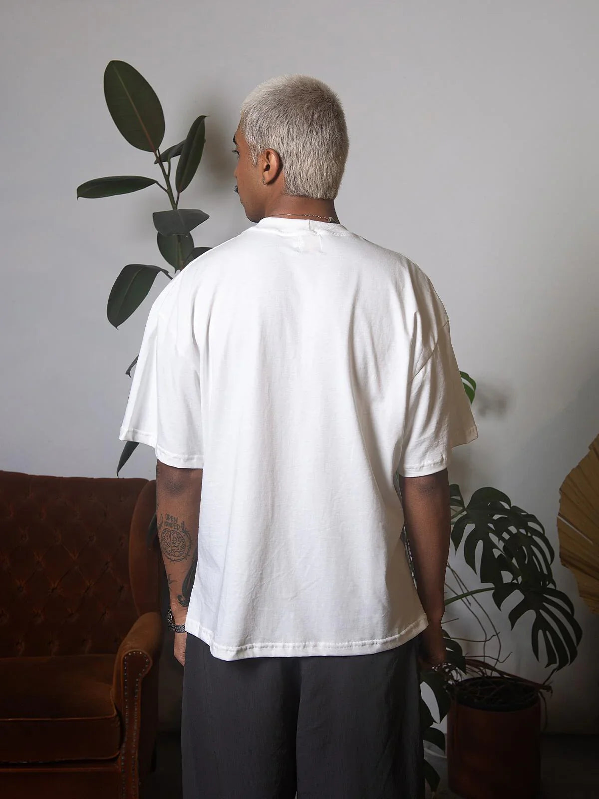 Camiseta Boxy Off White