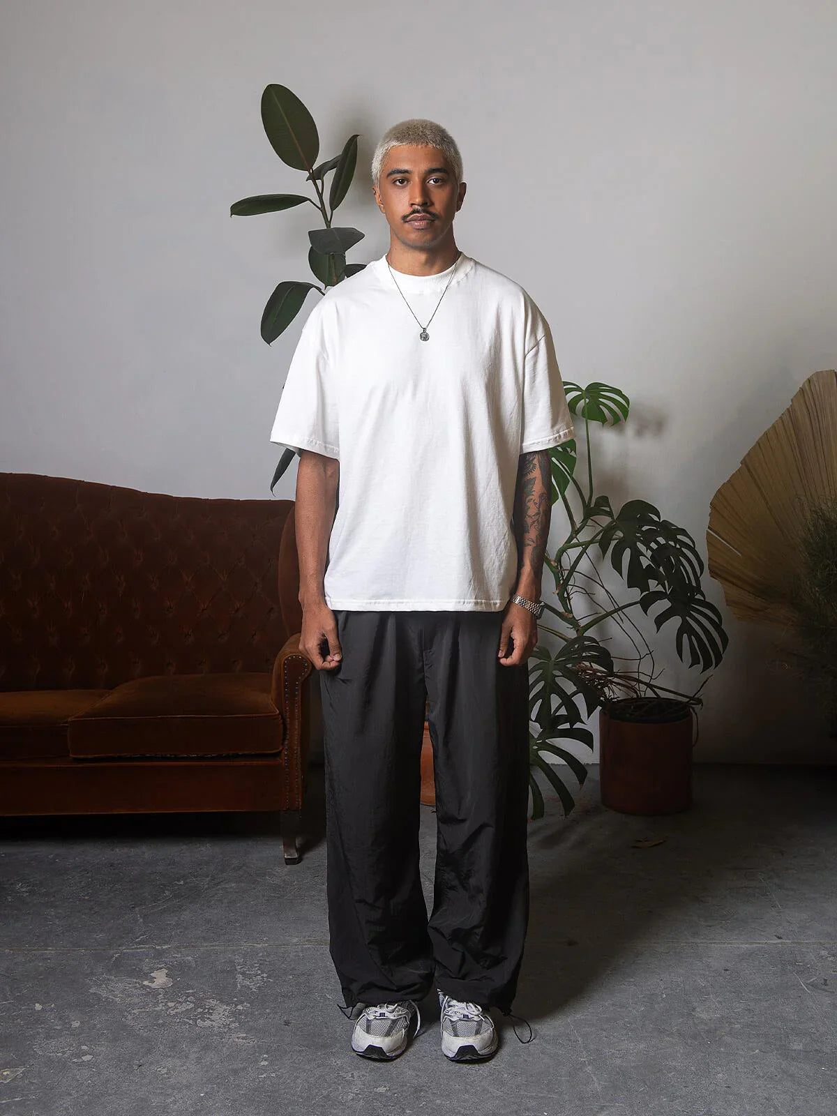 Camiseta Boxy Off White