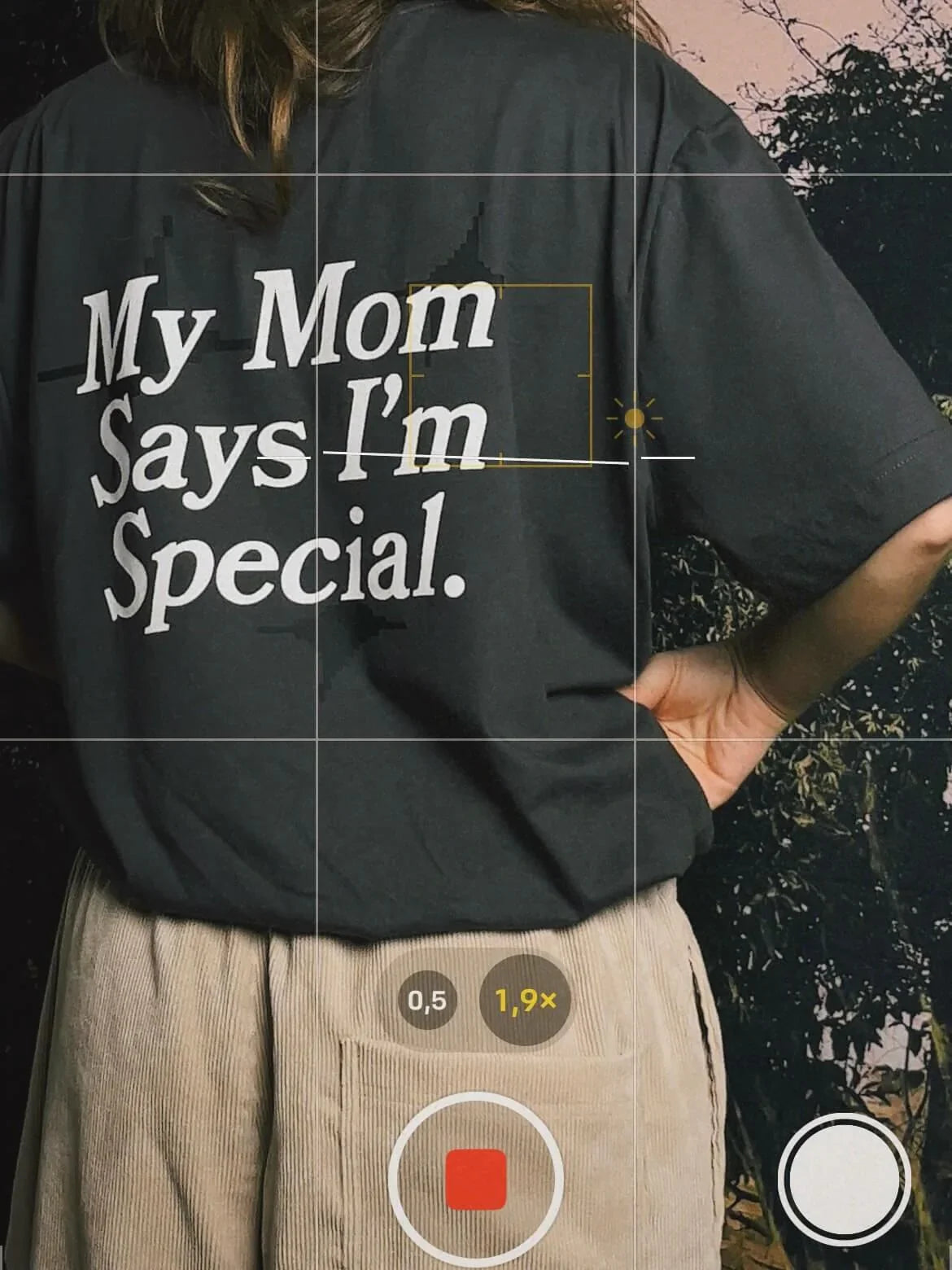 Camiseta My Mom Says