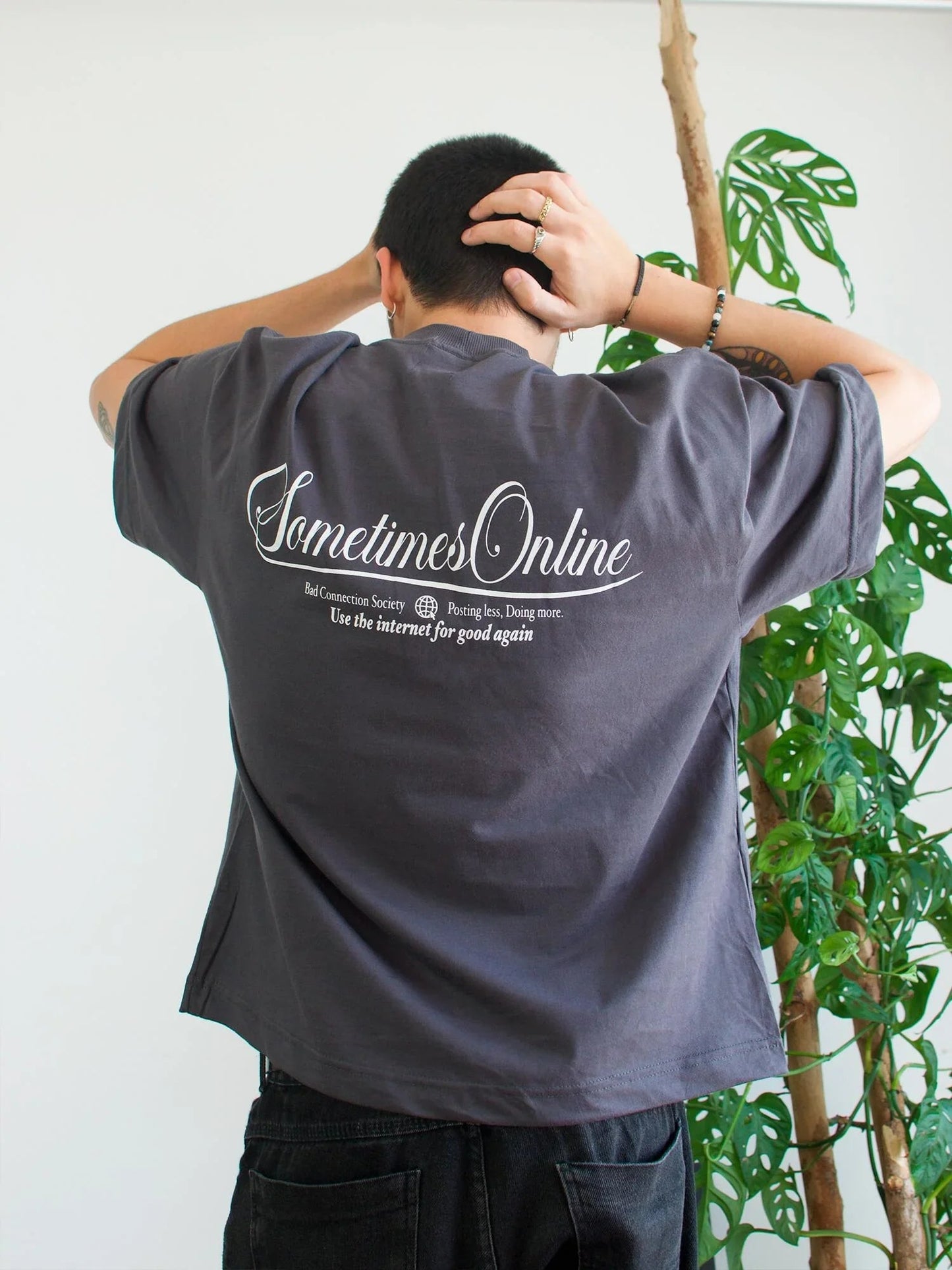 Camiseta Boxy Internet