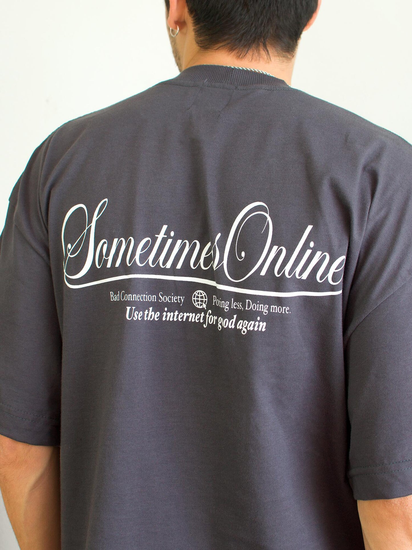 Camiseta Boxy Internet