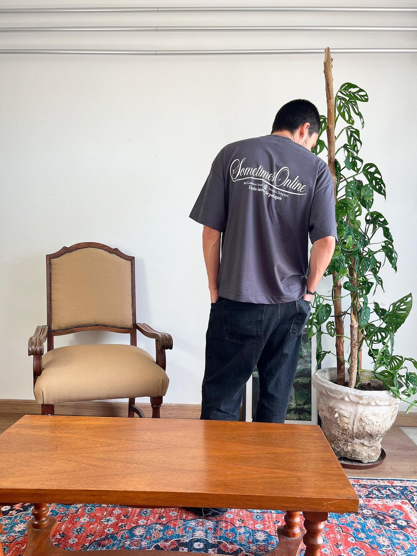 Camiseta Boxy Internet